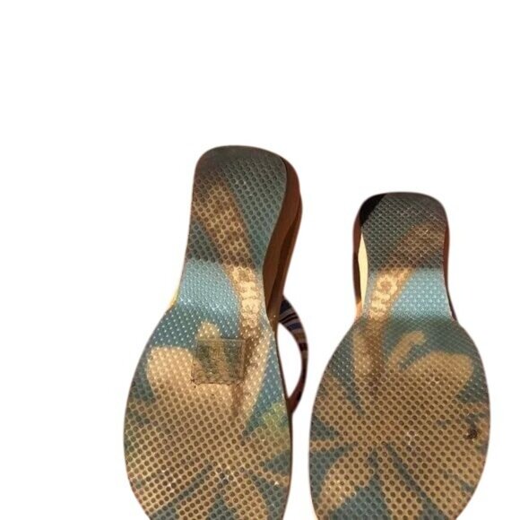 Somethin Else By Skechers Womens Striped Platform Sandals Size 6 With Foam Soles - Picture 6 of 6